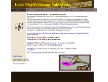 Tablet Screenshot of garagesalemusic.com